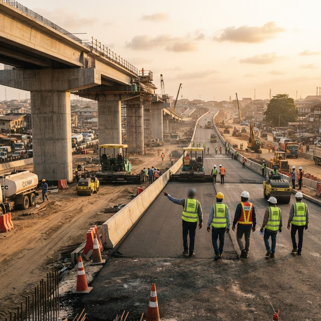 Federal road and bridge construction works under legislative oversight